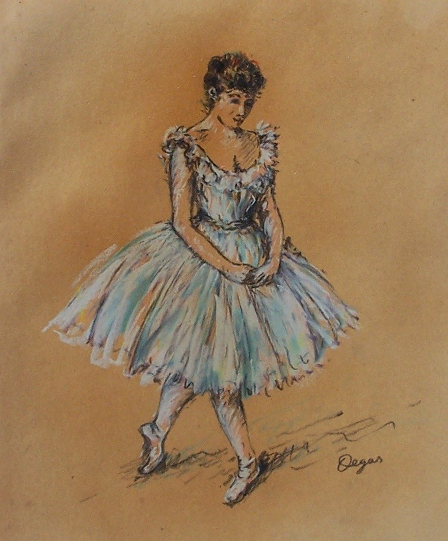 Edgar Degas (Pastel on paper) (1 of 1)
