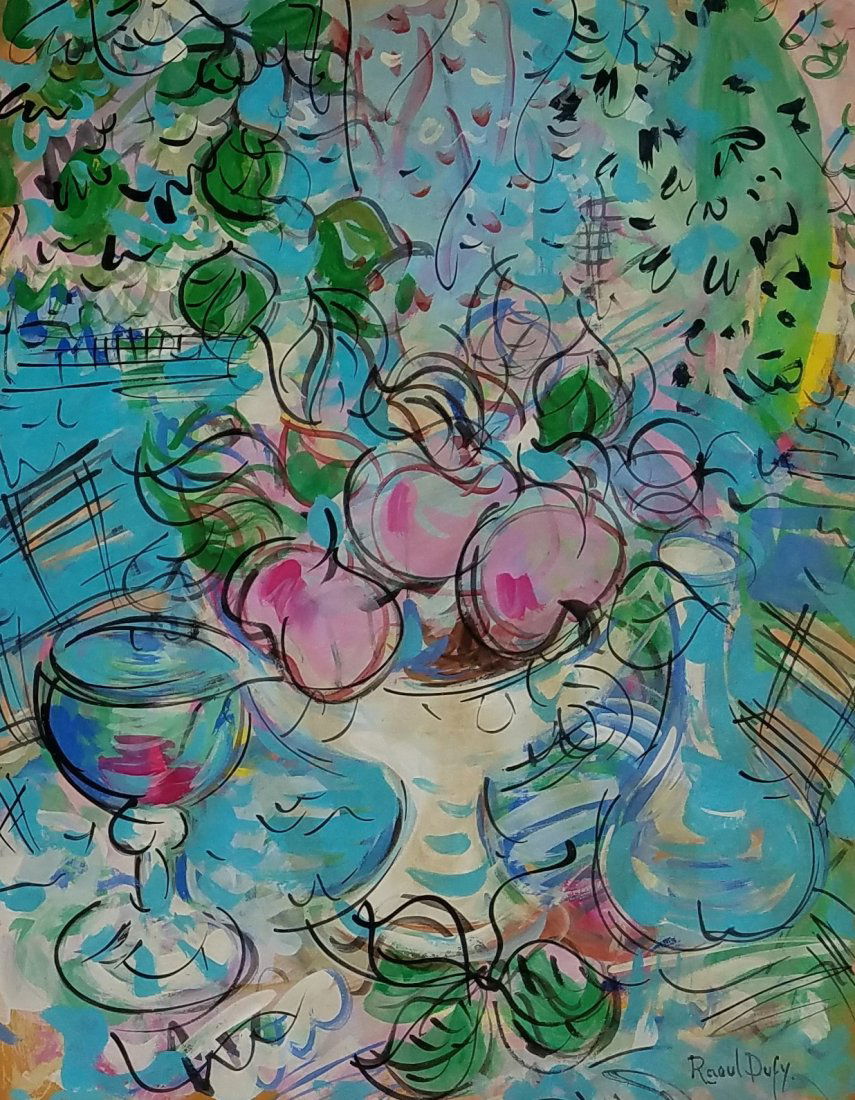 Raoul Dufy (Mixed media on paper ) (1 of 1)