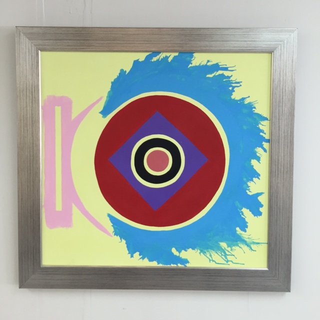 Kenneth Noland (Acrylic on canvas) V$45,000 (1 of 3)