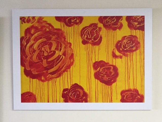 Cy Twombly (Acrylic on canvas) V$100,000 (1 of 3)