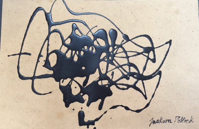 Jackson Pollock (Enamel on Board) V$45,000 (1 of 1)