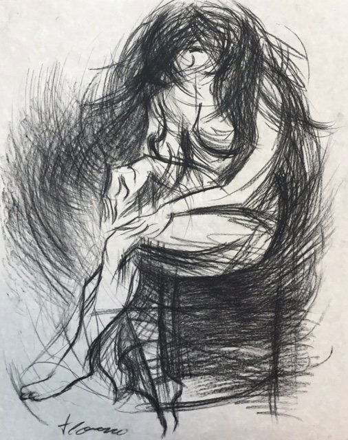 Jose Clemente Orozco (Charcoal on paper) V$12,000 (1 of 1)