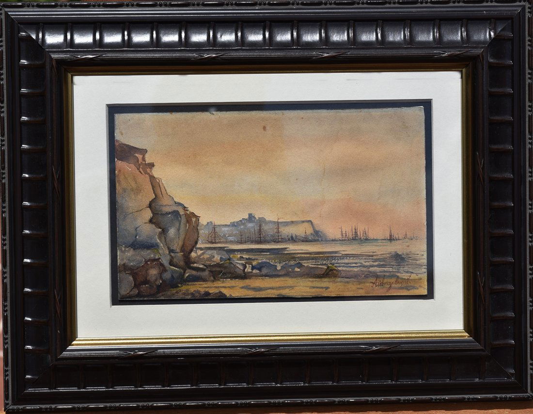 Ivan Aivazovsky (Watercolor and cardboard) (1 of 2)