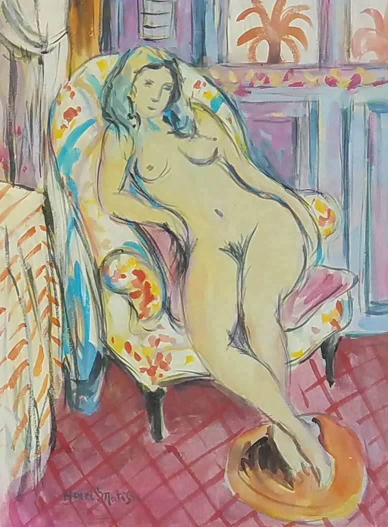 Henri Matisse (Gouache on paper) (1 of 1)