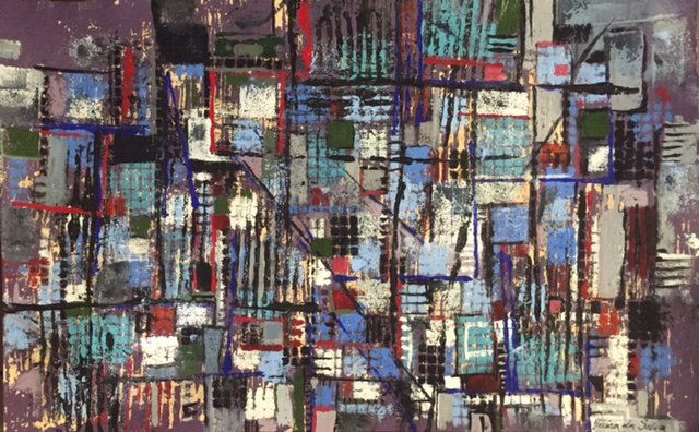 Maria Helena Vieira da Silva (Gouache on paper) (1 of 1)