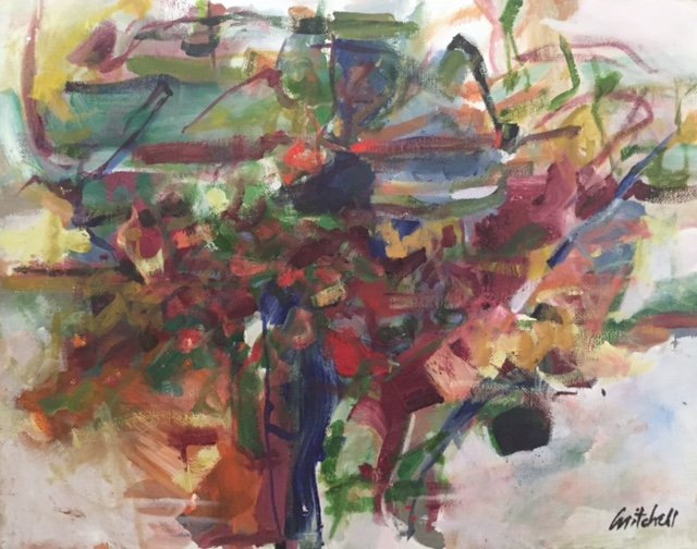 Joan Mitchell (Oil on cardboard) (1 of 1)