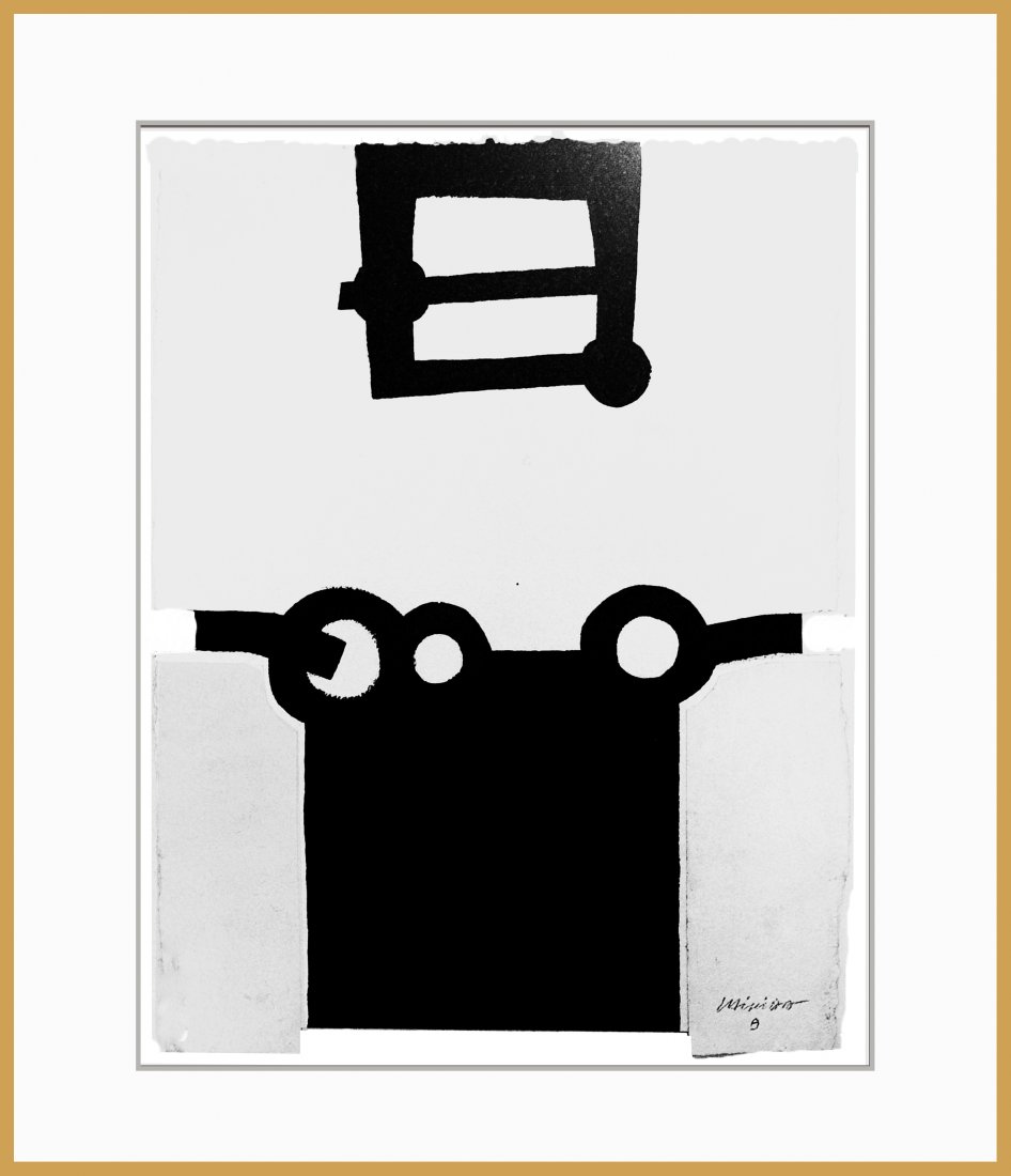 Eduardo Chillida (Ink on hard paper) (1 of 1)