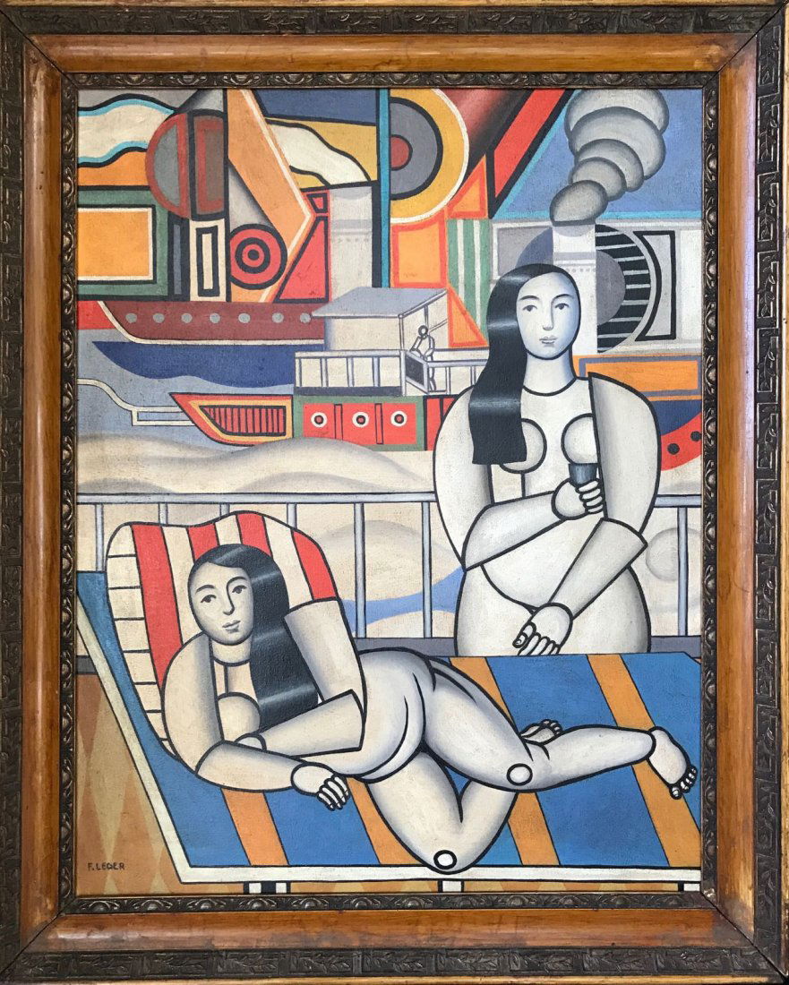Fernand Leger (1881-1955)(Oil on canvas) (1 of 2)