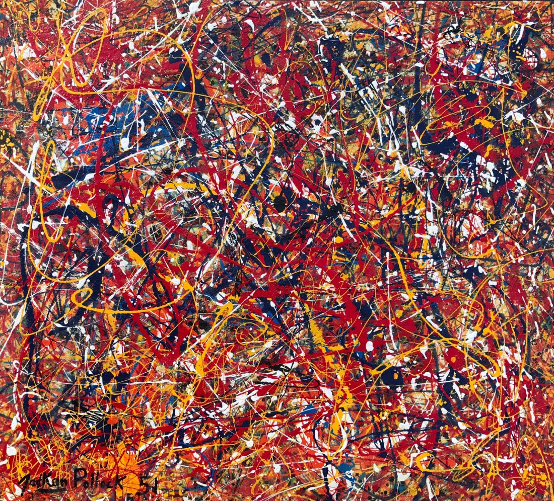 Jackson Pollock ( 19121956) Oil On Canvas