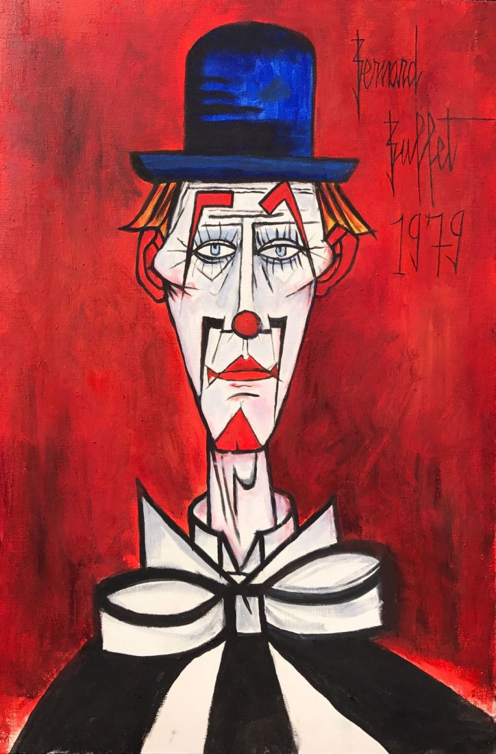 Bernard Buffet (1928-1999) Oil on canvas (1 of 2)