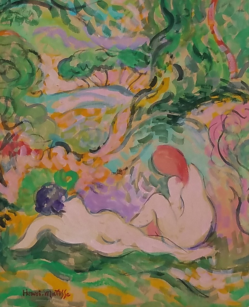 Henri Matisse (watercolor on paper) (1 of 1)