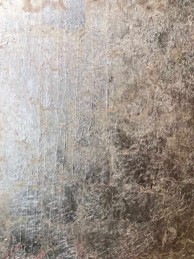 Mathias Goeritz (Gold leaf on metal) V$30,000 (1 of 2)