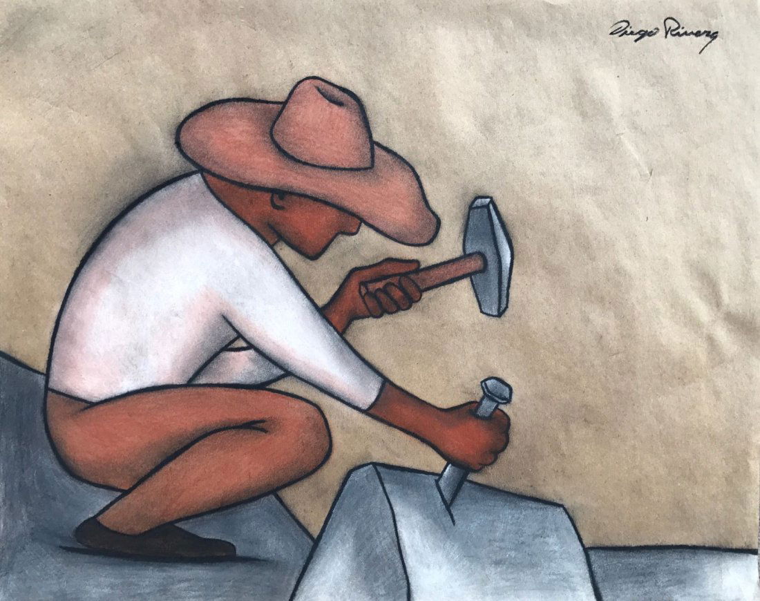 Diego Rivera  (Charcoal on paper) V$16,000 (1 of 1)