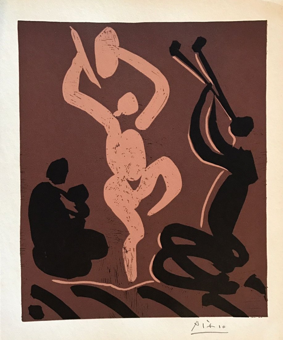 Pablo Picasso (linocut ) V$6000 (1 of 1)