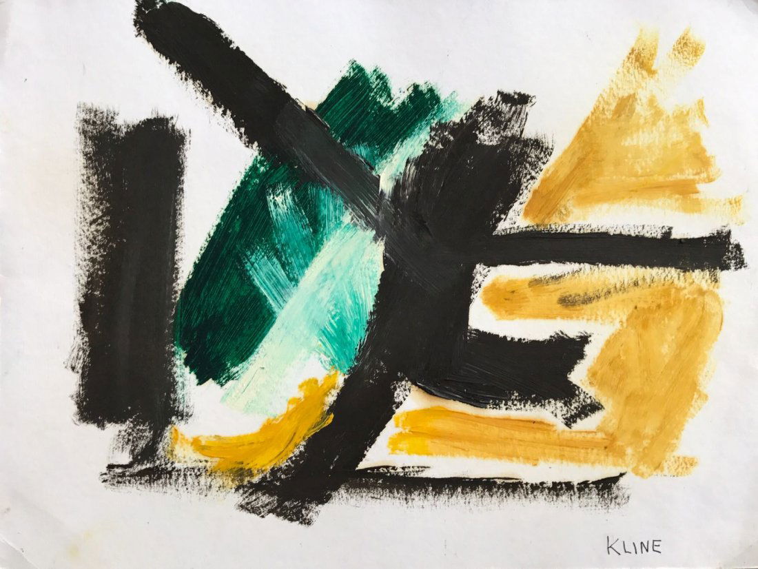 Oil on paper Painting V$8,000 (1 of 1)