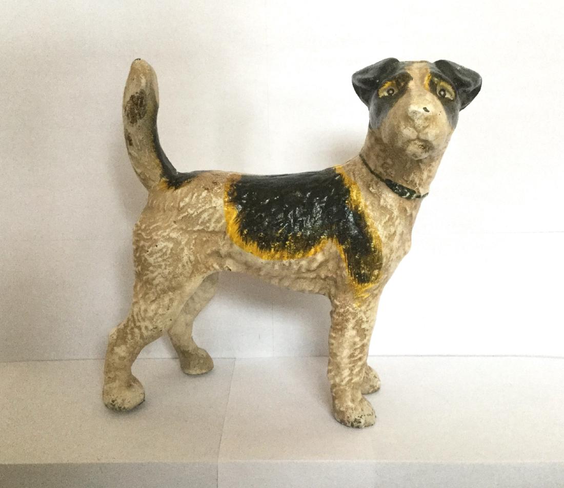 Cast Iron Fox Terrier Doorstop (1 of 6)