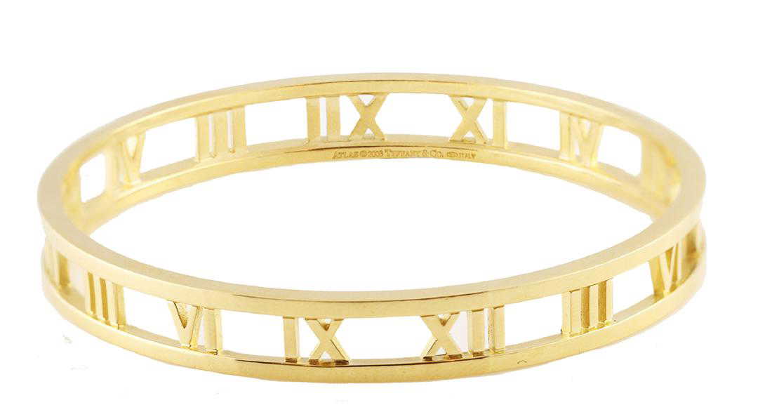Tiffany roman numeral bangle Clearance