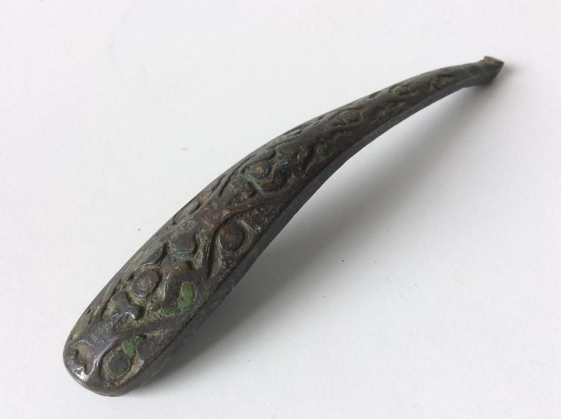 Chinese Warring States Bronze Belt Hook (1 of 8)