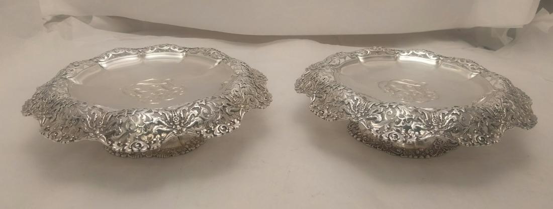 Pair of Tiffany & Co. Sterling Silver Footed Tazzas (1 of 3)