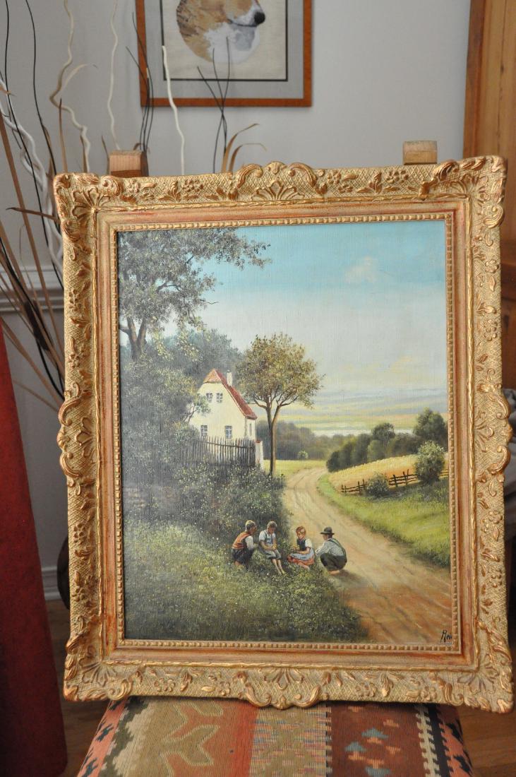 Painting by Rudolph Ritter Von Reichl (1 of 5)