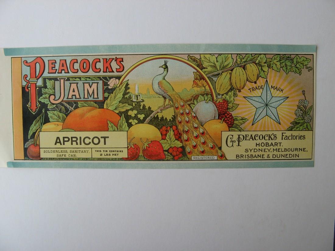 "Peacock's" Original JamLabel (1 of 1)