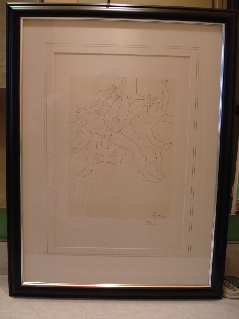 Picasso: 4 Ballet Dancers, Signed (1 of 4)