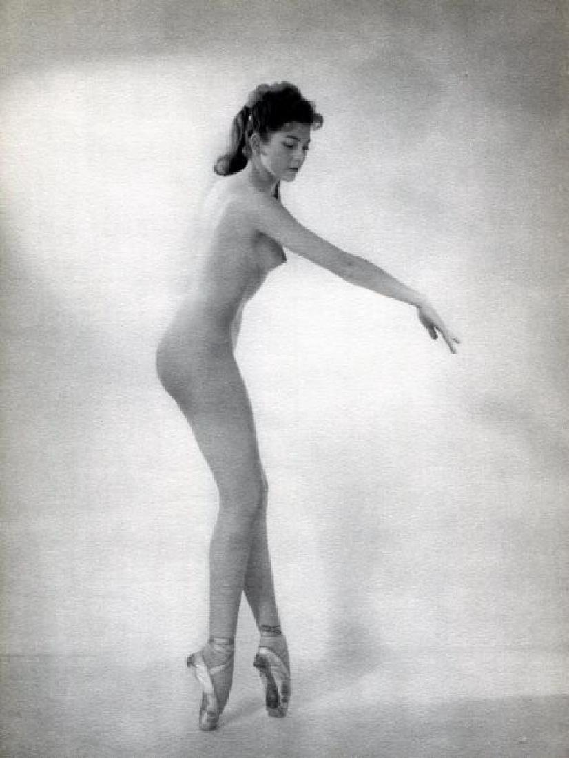 EMILE SAVITRY - Nude Ballet 237/300: Artist: EMILE SAVITRY Print Title: Nude Ballet 237/300 Printing Date: 1953 Medium: Sheet-fed PhotoGravure Printer: Imprimerie Bobigny, France Limited edition folio (300) on Velin D'arches paper Image