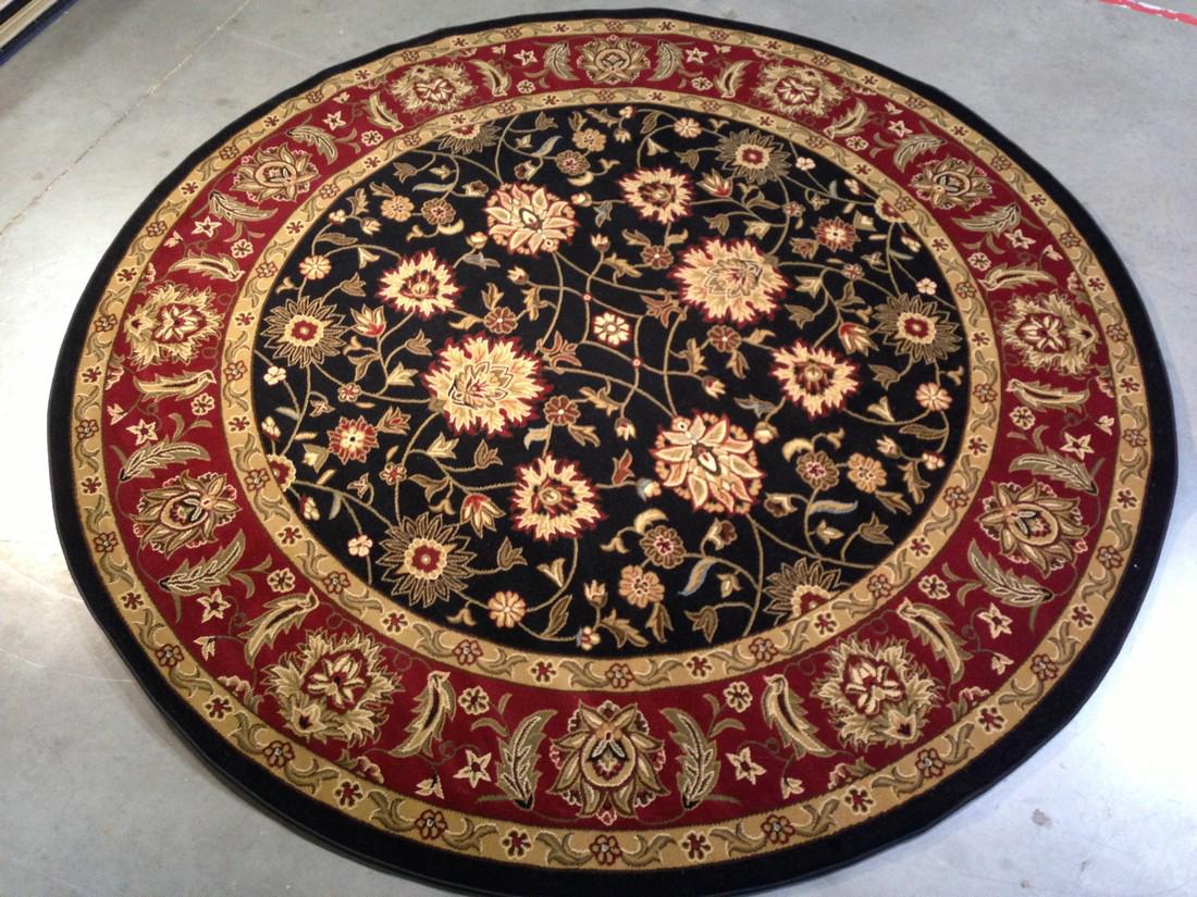 Classic Persian Mahal Round Rug 8x8 (1 of 4)