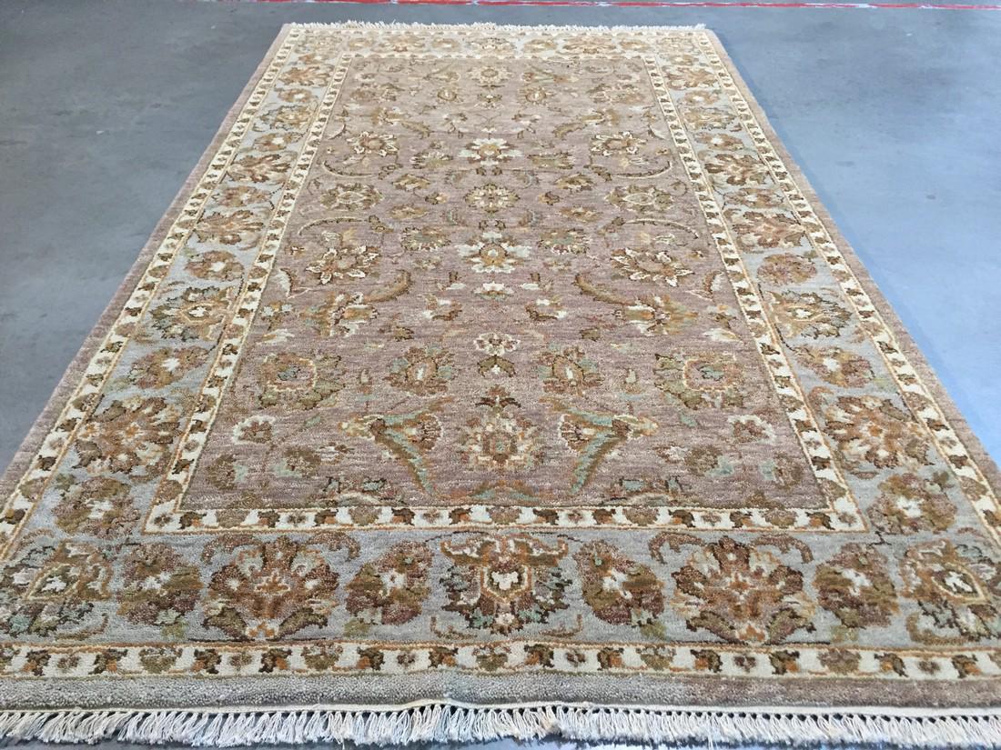 Tibetan Persian Kashan Hand Knotted Wool Rug 4.9x8.2 (1 of 8)