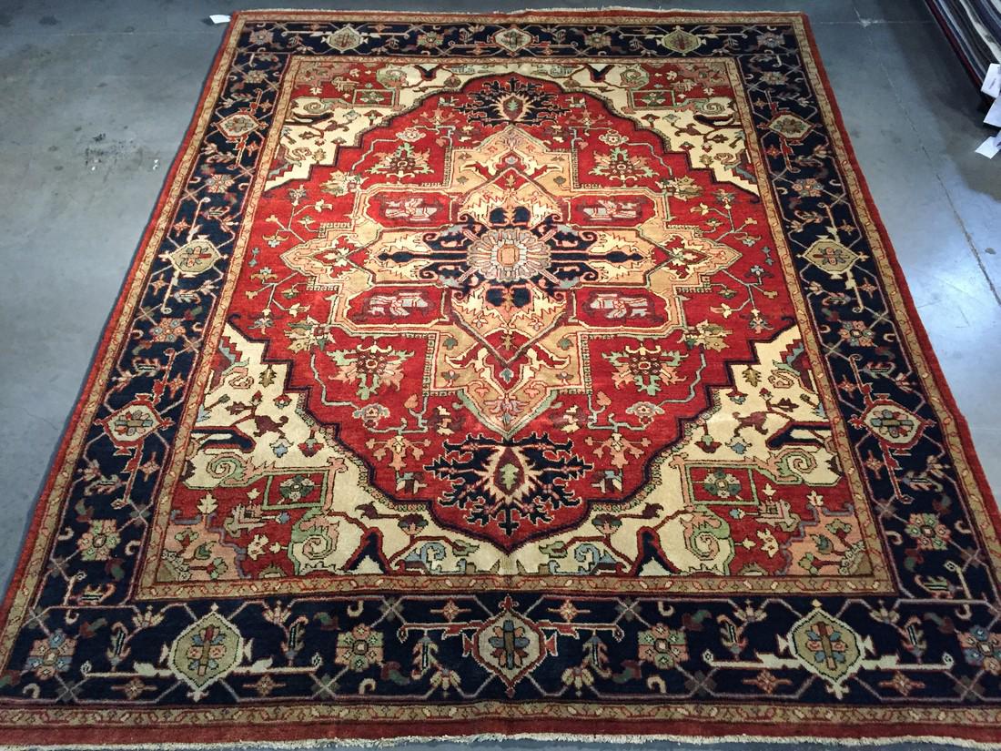 Classic Persian Heriz Design Rug 8x10 (1 of 7)
