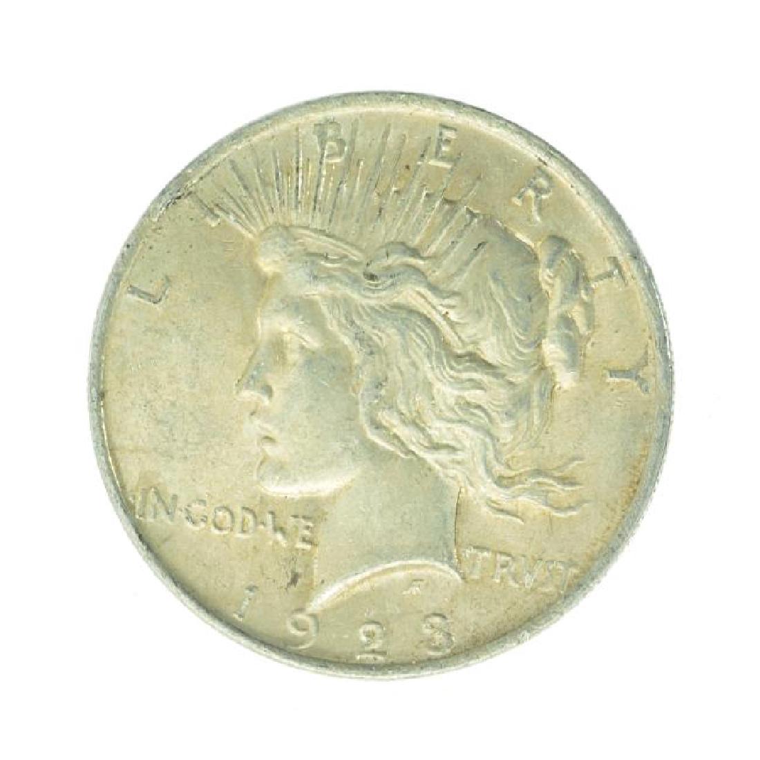 1923 Peace Silver Dollar Coin (1 of 2)
