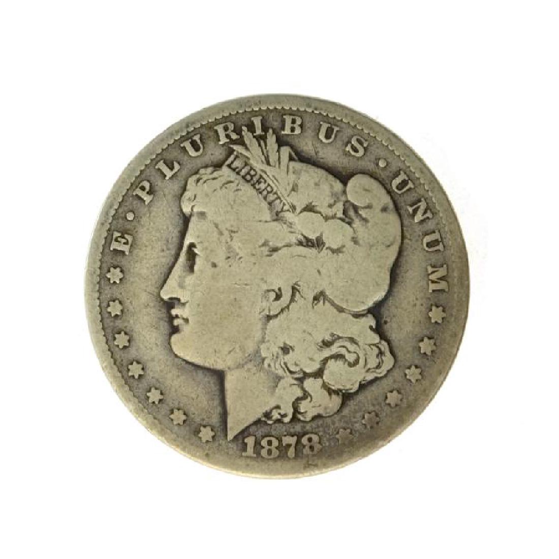 1878-CC Silver Morgan Dollar Coin (JG) (1 of 2)