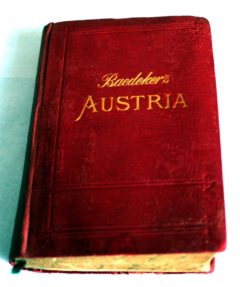 Karl Baedeker Handbook with Maps: Austria. 1896 (1 of 8)