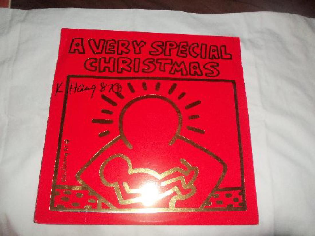 Keith Haring A Very Special Christmas LP. (1 of 7)