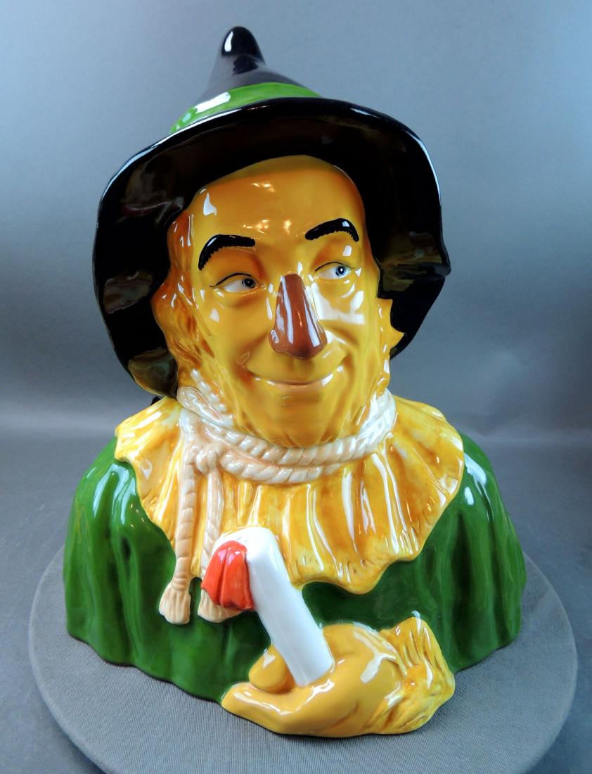 Treasure Craft Wizard Of Oz “Scarecrow” Cookie Jar (1 of 8)