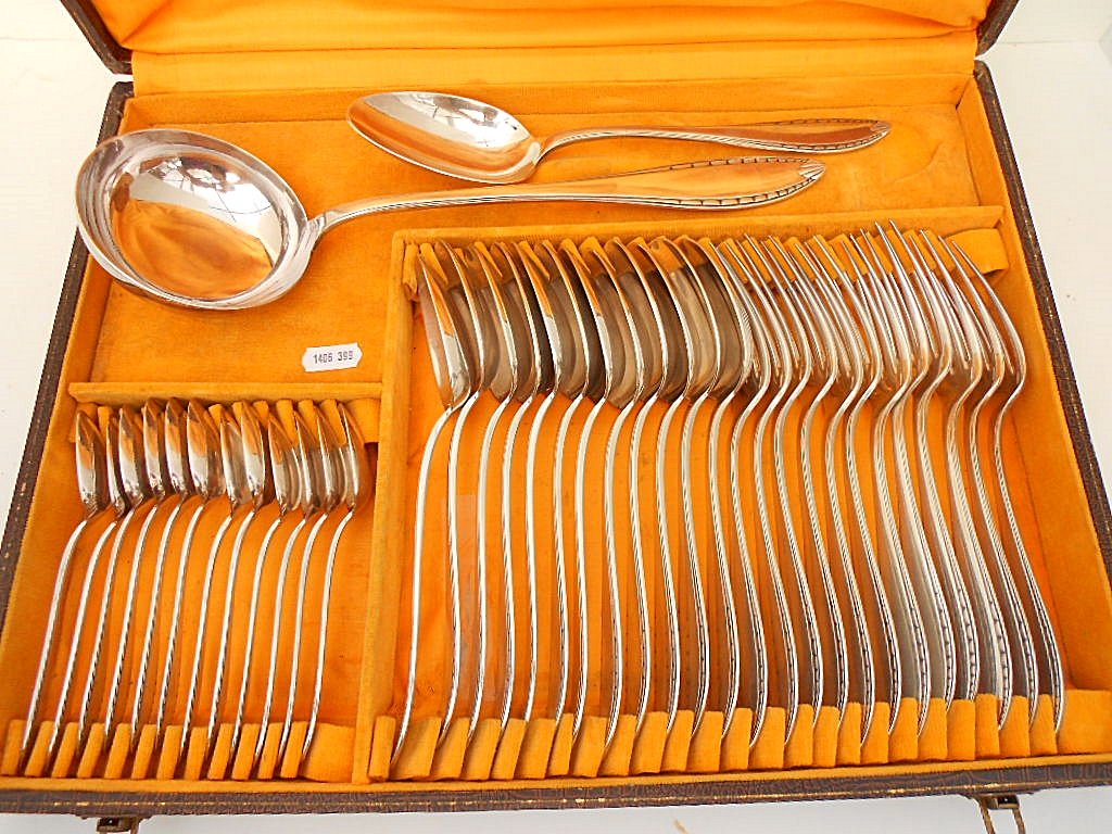 38 Piece Christofle Flatware Service for 12 (1 of 5)