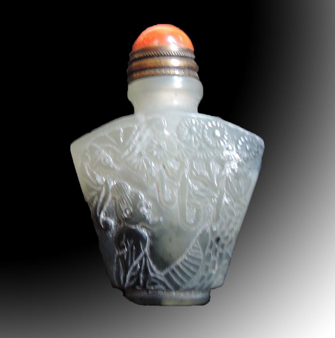 Chinese Translucent Hardstone Snuff Bottle (1 of 4)