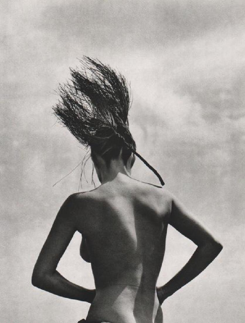 HERB RITTS - Consuelo With Pine Branch, Paradise Cove: Artist: HERB RITTS Print Title: Consuelo With Pine Branch, Paradise Cove Medium: Sheet-Fed Gravure Printed in 1988 in Japan Image size (inches) approx. 10 x 13" Herb Ritts (1952-2002) was an American 