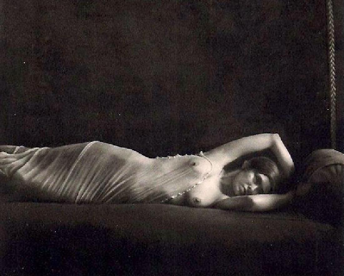 KARIN SZEKESSY - See-thru: Artist: KARIN SZEKESSY Print Title: See-thru Medium: Vintage Sheet-Fed Gravure Printed in 1969 Printer: L'imprimerie Helio-lorraine, France Image size approx. 5.5" x 4.5" Karin Szekessy (born 1938) is