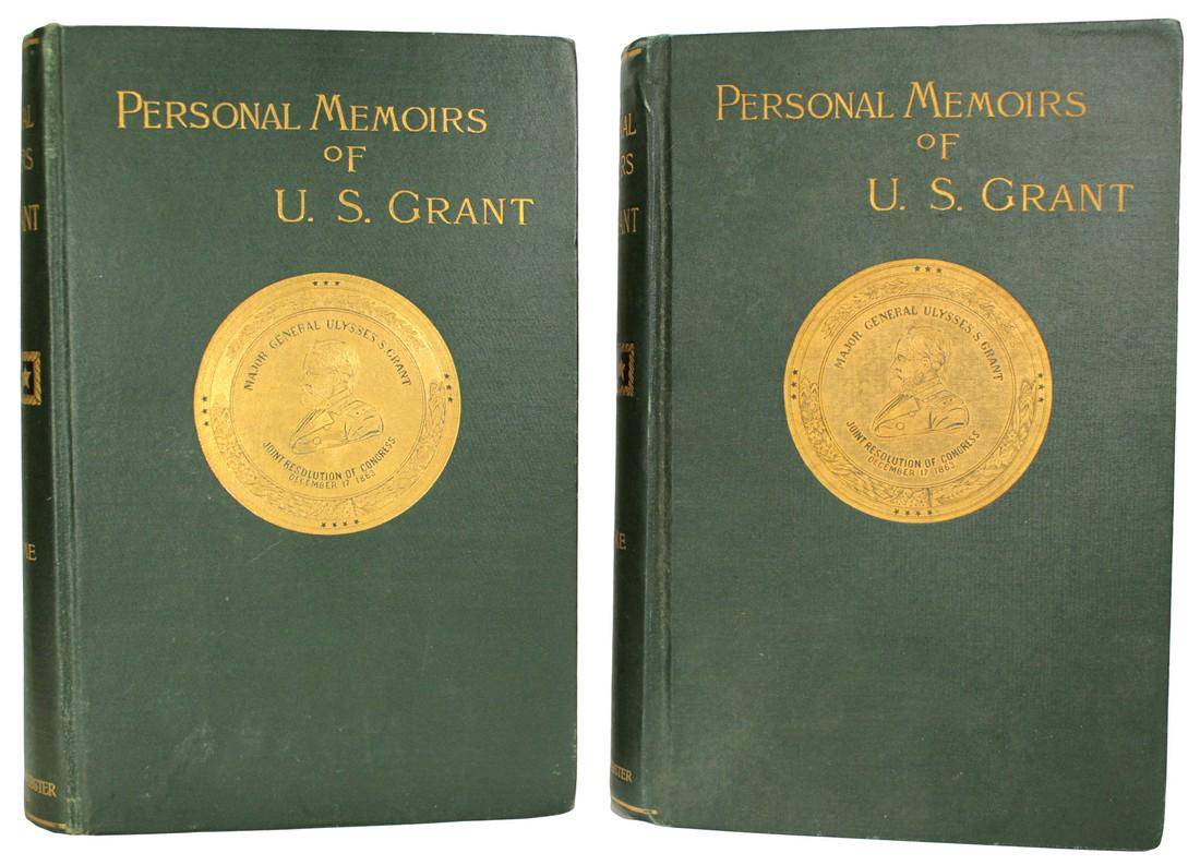 Personal Memoirs of U.S. Grant, First Edition (1 of 8)