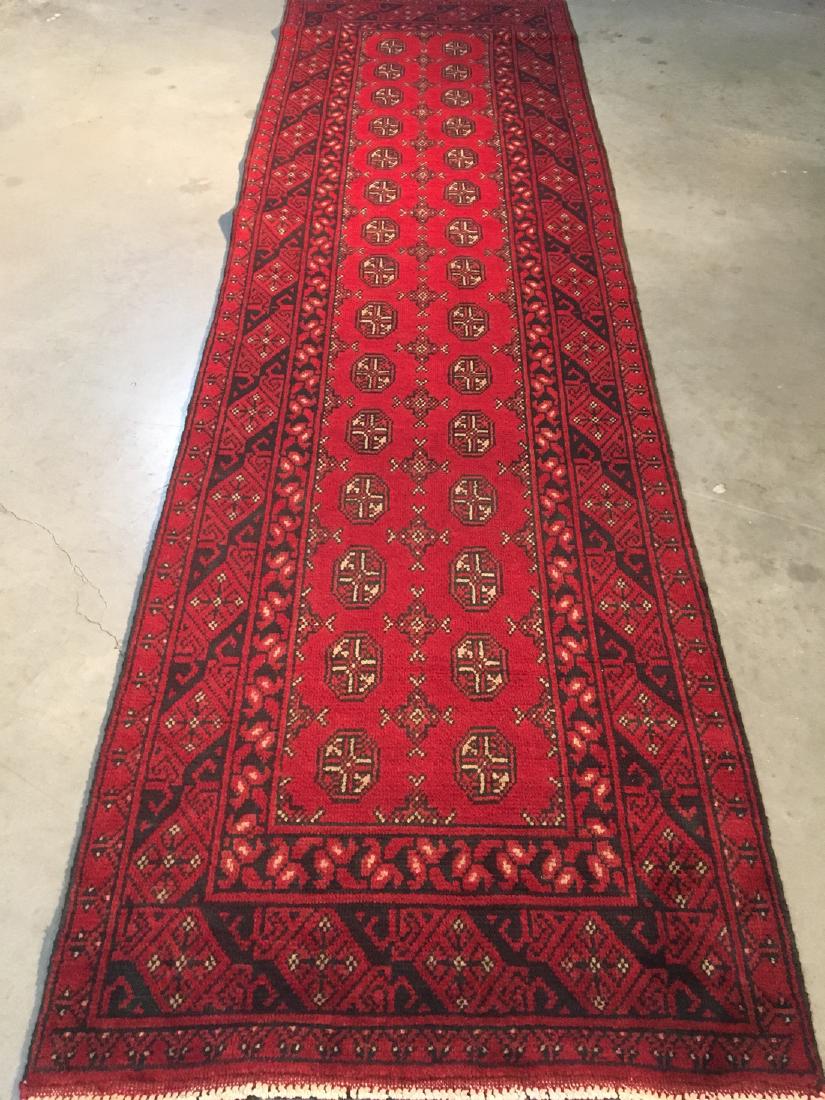 BokharaHand Knotted Wool Rug 2'8"x9'5" (1 of 4)