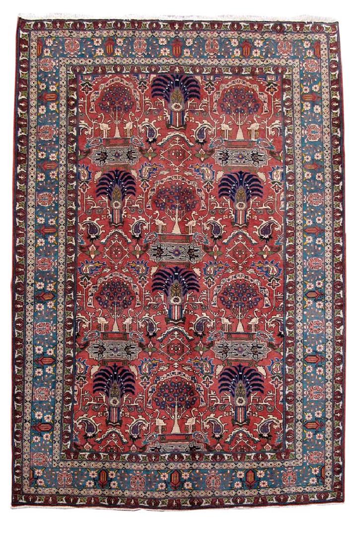 Tabriz Khoy Living Room Hand Knotted Persian Rug 7x11 (1 of 4)