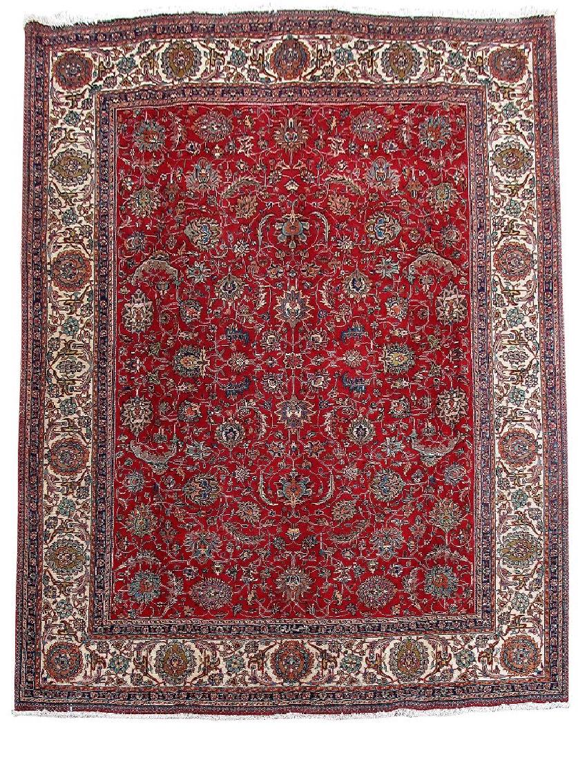 Tabriz Carpet Elegant Handmade Persian Rug 10'x10' (1 of 4)