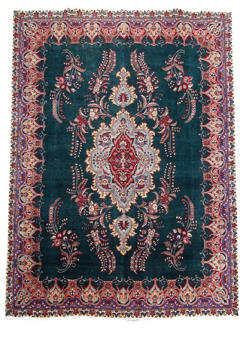 Tabriz Rug Persian Carpet Hand Knotted 9x12 (1 of 6)