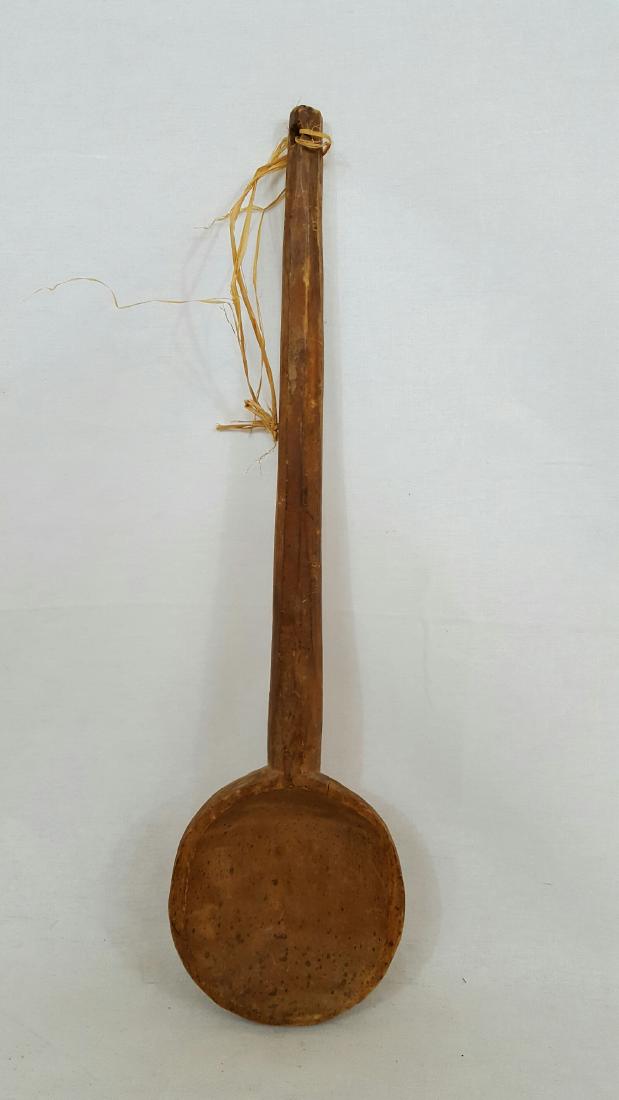 Large Carved Wooden Spoon (1 of 3)