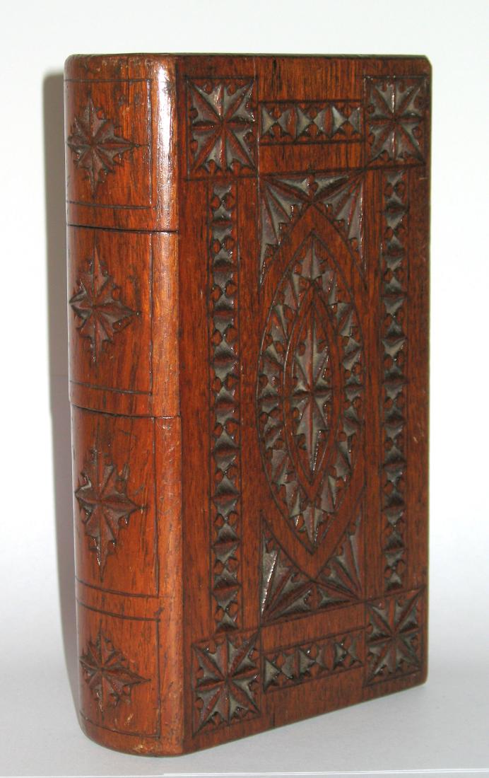 Folk Art Book Shaped Box (1 of 2)