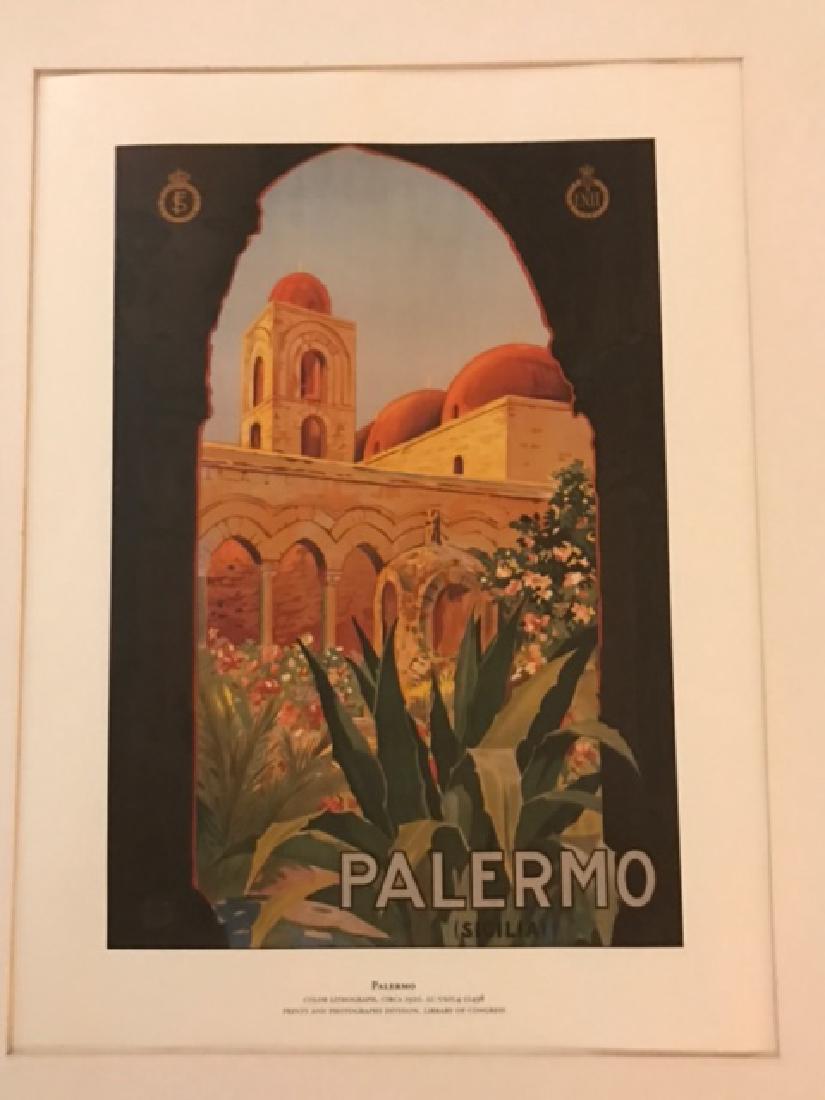 Palermo Italy Print c.1920 (1 of 6)