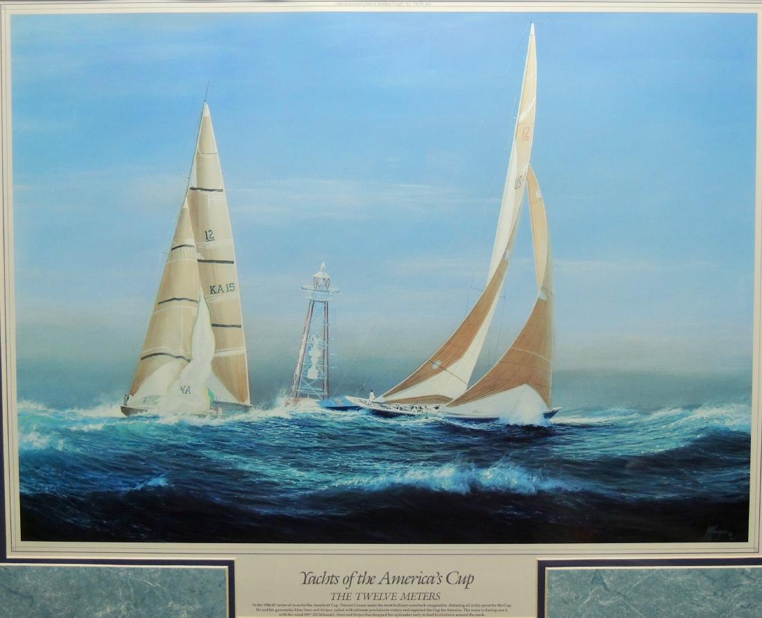 Yachts of the America’s Cup, Officially Licensed Fine (1 of 7)