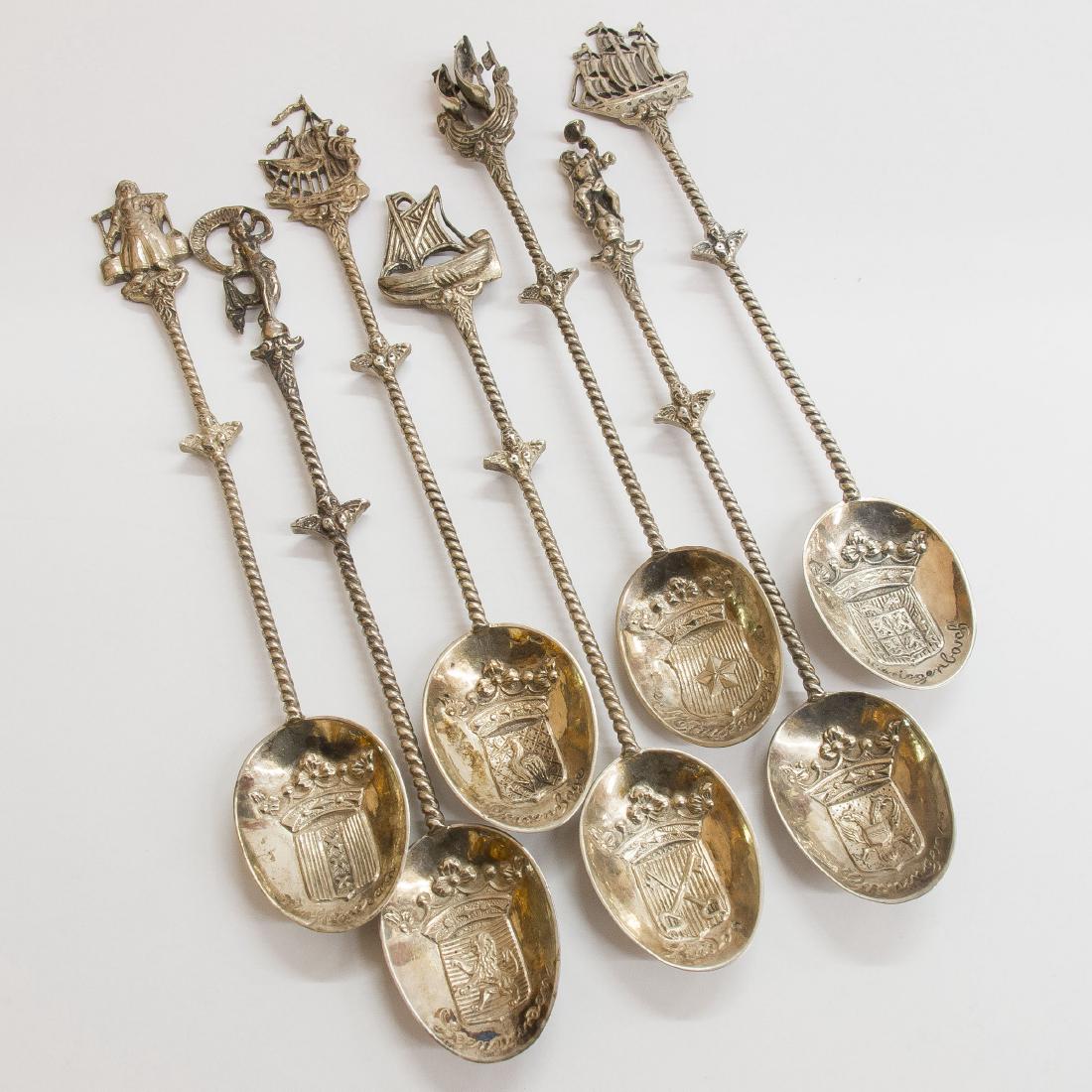 Set of Seven Silver Spoons (1 of 2)