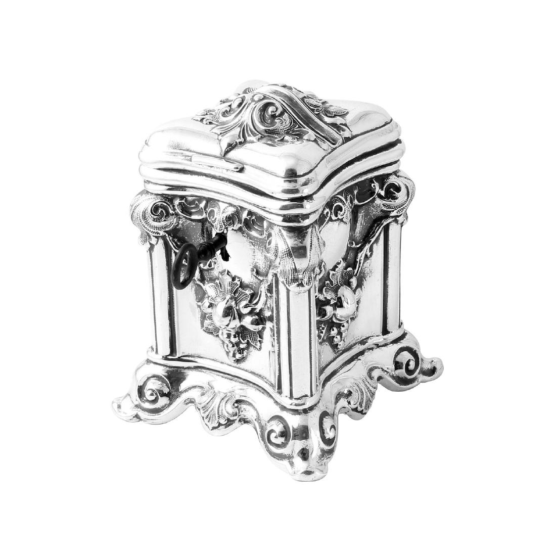 Antique Tzedakah Box Judaica, Sterling Hollowware (1 of 6)